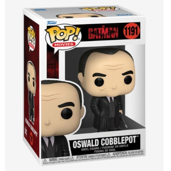 FUNKO The Batman Pop! Movies Oswald Cobblepot Vinyl Figure #1191 - Picture 1 of 4